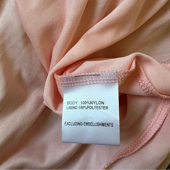 Hello Molly Pink Little Tulle Much Midi Halter Dress NEW Size 4 / Small - Picture 10 of 11